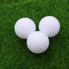 8 Pack Foam Golf Practice Balls Hollow Golf Plastic Balls Training Rubber Ball for Indoor or Outdoor (White) view 3