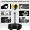Punching Bag Stand,Reflex Boxing Bag with Suction Cup Height Adjustable Speed Ball with Hand Pump,reestanding Training Target for Kickboxing, Martial Arts, MMA view 3
