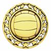 10 Pack of Volleyball Gold Medals Trophy Award with Neck Ribbons SM view 2
