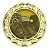10 Pack of Lacrosse Gold Medals Trophy Award with Neck Ribbons SM view 2