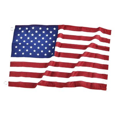 MARINE CITY American Flag for Boats 20 x 30 Inches Embroidered Stars and Double Stitched Sewn Stripes Polyester, Wind-Resistant Marine Flag for High-Speed Watercraft for Marines Boats