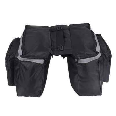 Bicycle Rack Bag, Durable Convenient Wearable Bicycle Rear Seat Bag for Bike Rear Rack for
