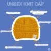 Funky Junque Baby Winter Hat  Cute Newborn Beanie, Infant Girl Hats 012 Months, Soft Knit Baby Beanies for Boys & Girls, Cozy Warm Stocking Stuffer Gift: Mustard view 4
