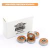 Premium 20Pcs 608rs Bearings Skateboard Bearings Chrome Steel Bearing Longboard Bearings (8x22x7mm) Double Rubber Sealed Deep Groove Bearing view 3