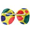 Alvivi Fancy Clown Costume Set, Clown Wig Bow Tie Nose and Gloves for Halloween Christmas Party Carnival Dress Up Accessories Rainbow Bow tie One Size view 1