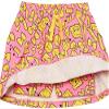 Amazon Essentials Girls' Knitted Ruffle Scooter Skirts with Elastic Waist and Built in Shorts (Previously Spotted Zebra), Pack of 3, Navy/Pink Candy/White Rainbow Print, Medium view 3