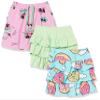 Amazon Brand - Spotted Zebra Girls' Knit Ruffle Scooter Skirts, 3-Pack Donut/Watermelon/Green, XX-Large view 1