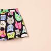 Amazon Essentials Toddler Girls' Knitted Ruffle Scooter Skirts (Previously Spotted Zebra), Pack of 3, Black Cat/Light Orange/Pink Rainbow Print, 2T view 2