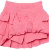 Amazon Essentials Toddler Girls' Knitted Ruffle Scooter Skirts with Elastic Waist and Built in Shorts (Previously Spotted Zebra), Pack of 3, Navy Jungle/Pink/Purple Fries, 2T view 2