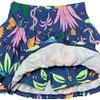 Amazon Essentials Toddler Girls' Knitted Ruffle Scooter Skirts with Elastic Waist and Built in Shorts (Previously Spotted Zebra), Pack of 3, Navy Jungle/Pink/Purple Fries, 2T view 4