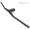 Carbon Fiber Mountain Bike Handlebar, 80cm Integrated Design, -17 Degree Riser Bar for Folding Road Bikes, 28.6mm Diameter view 3