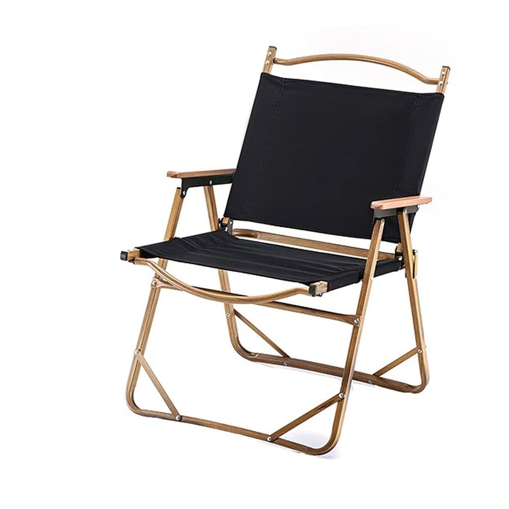 BBZY Outdoor Folding Chair Portable Camping Chair,with Armrests,Courtyard Barbecue,Outdoor Camping,Picnic,Party (Color : White)