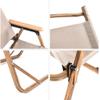 BBZY Outdoor Folding Chair Portable Camping Chair,with Armrests,Courtyard Barbecue,Outdoor Camping,Picnic,Party (Color : White) view 4