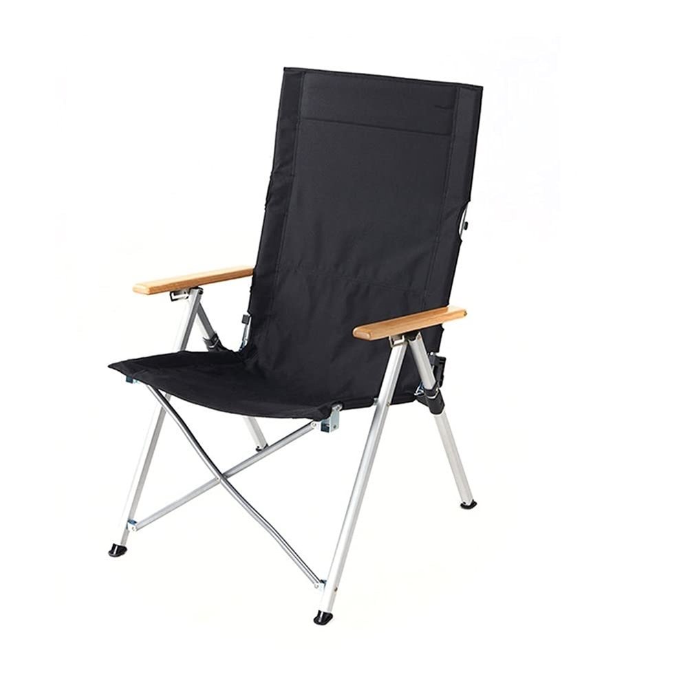Folding Beach Chair, Adjustable Camping Chair, Can Support 308 PoundsLawn, Backyard, Beach, Picnic Folding Chair
