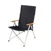 Folding Beach Chair, Adjustable Camping Chair, Can Support 308 PoundsLawn, Backyard, Beach, Picnic Folding Chair view 1