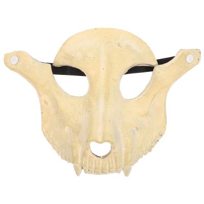 BESPORTBLE Sheep Head Mask Halloween Sheep Skull Cosplay Mask for Masquerade Party Supply