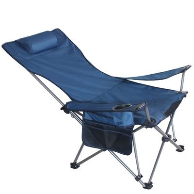 Adjustable Folding Chair Portable Camping Chair with Cup Holder, Storage Bag, Camping, Fishing, Hiking, Outdoor (Color : B)