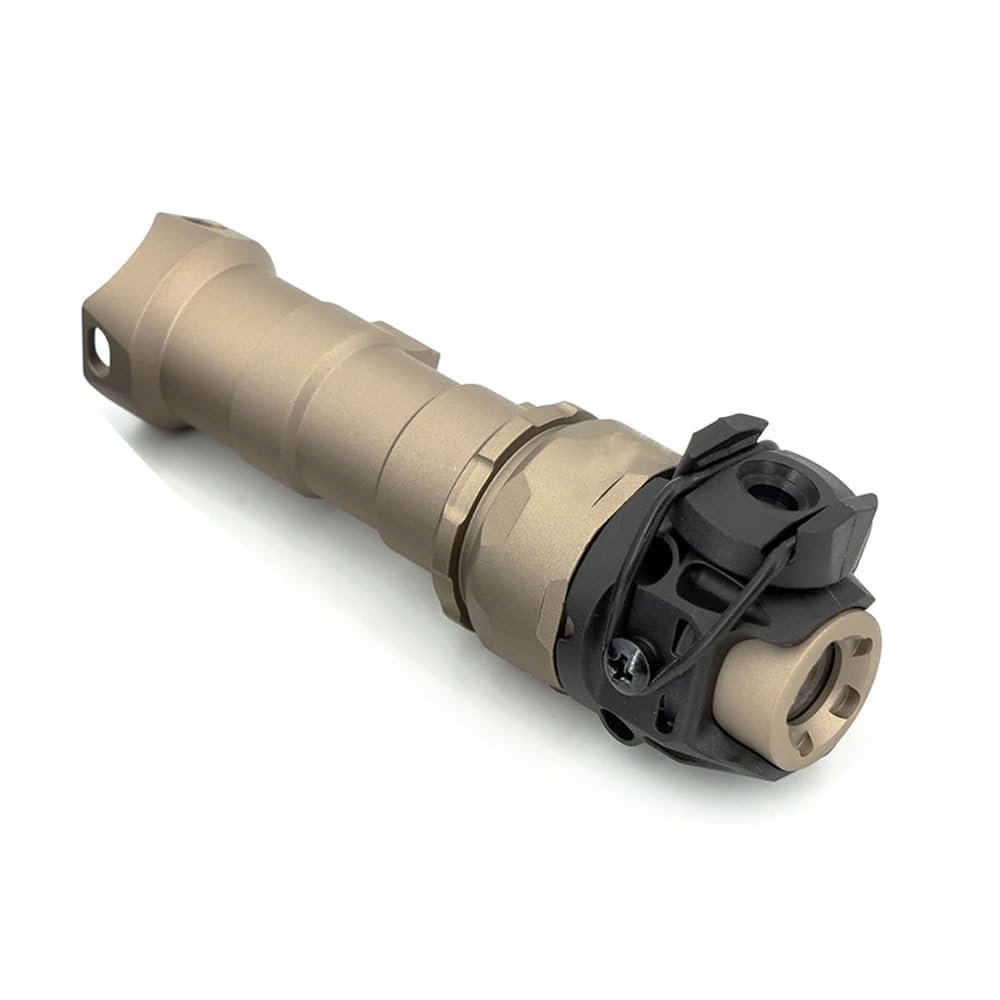 Tactical K110 Style IR Illumination Laser Weapon Light, Infrared Laser Illuminator Tool for Outdoor Hunting, Tan
