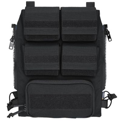 IDOGEAR Tactical Pouches Zip-on Panel for Vest JPC 2.0 CPC (Black)