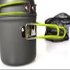 Outdoor Cookware Camping Mess Kit Campfire Cookware 2-3 Person Portable 4-Piece Set view 3