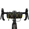 Rhinowalk Bike Handlebar Bag, Bicycle Front Bag Frame Storage Roll Bag Mountain Road Bikes Commuter Shoulder Bag Professional Cycling Accessories-Black view 1