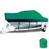 DTLEO Heavy Duty Trailerable Waterproof Boat Cover 210D Oxford UV Resistant Fits V-Hull, TRI-Hull, Pro-Style, Fishing Boat, Bass Boat, Runabout,20to22ft view 1