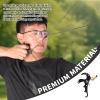 SPG Thumb Release for Compound Bow - Aluminum Alloy Bow Release Trigger with D Loop Rope Anti-Slip Frosted Texture Archery Release Aid (Black) view 2