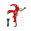 SPG Thumb Release for Compound Bow - Aluminum Alloy Bow Release Trigger with Allen Wrench Anti-Slip Frosted Texture Archery Release Aid (Red) view 1