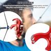 SPG Thumb Release for Compound Bow - Aluminum Alloy Bow Release Trigger with Allen Wrench Anti-Slip Frosted Texture Archery Release Aid (Red) view 4