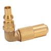 EVTSCAN Propane Refill Adapter 9/16 to 1/4 Compact Connection Good Sealing Corrosion Resistance Gas Adapter view 1