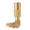 EVTSCAN Propane Refill Adapter 9/16 to 1/4 Compact Connection Good Sealing Corrosion Resistance Gas Adapter view 4