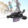ZTGD Thumb Shifter SL-M310 Derailleurs Aluminum Alloy Cycling 3x8 Speed Trigger Shifter for MTB Bike 3 Speed Left or 8 Speed Right 3 Speed Left view 3
