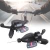 ZTGD Thumb Shifter SL-M310 Derailleurs Aluminum Alloy Cycling 3x8 Speed Trigger Shifter for MTB Bike 3 Speed Left or 8 Speed Right 8 Speed Right view 2