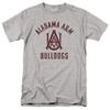 Alabama A&M University Official Bulldogs Logo Unisex Adult T Shirt,Athletic Heather, 5X-Large view 1