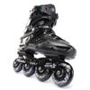 Inline Skates Adult Roller Skates Sports Roller Blades for Outdoor & Indoor, Professional Inline Skates for Women Men Teens Unisex (Women8.5/Men7,Black) view 4
