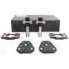Titanium Alloy Bicycle Pedal Titanium Super Light Binding Pedal (Black) view 1