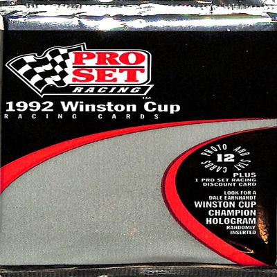 1992 Pro Set Racing Winston Cup Hobby Pack