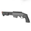 BBTac Airsoft Shotgun Shorty Pump Action Spring Airsoft Gun M401 Powerful FPS with Clip view 4