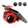 Nounouqi 90rotationInvisible Bicycle Phone Holder, All aluminum alloy material, Mobile phone navigation, Mobile phone holder, Motorcycles/electric bikes/mountain bikes can be used(RED) view 1