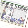 Signature gifts Buffalo Football Personalized History Book - Bills Football Fan Gift - A Pro Football History Told Through Newspaper Archive Coverage - Add a Name On The Cover for Free - Bills view 4