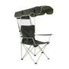 BBZY Outdoor Camping Chair Portable Folding Chair, with Parasol and Cup Holder, Can Support 330 LBS, Camping, Hiking, Traveling view 1