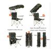 BBZY Outdoor Camping Chair Portable Folding Chair, with Parasol and Cup Holder, Can Support 330 LBS, Camping, Hiking, Traveling view 4