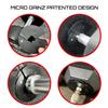 Micro Gainz Dumbbell Fractional 1.25lb Weight Plate, Ideal for Micro Loading, (Choose Color) 2 Piece Fractional Weight Plates, Designed for Dumbbell Training, Made In USA (Black) view 4