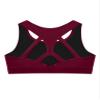 Mufeng Kids Girls Crisscross Back Crop Tops Training Bra Gym Yoga Dance Sport Bras Camisole Tanks Tops Undershirts Racer Back Burgundy 4 view 4