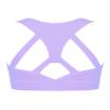 Mufeng Kids Girls Crisscross Back Crop Tops Training Bra Gym Yoga Dance Sport Bras Camisole Tanks Tops Undershirts Racer Back Light Purple 4 view 1