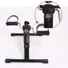 SMSOM Portable Mini Pedal Exerciser, Folding Under Desk Bike Pedal Exerciser for Arm/Leg Medical Fitness Exercise Bike Mini Home Workout, Black view 3