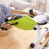 SMSOM Mini Exercise Bike, Under Desk Bike Foot Cycle Arm & Leg Pedal Exerciser, LCD Screen Displays, 8-Speed Adjustable, Home Fitness Equipment, Very Suitable for Home, Office view 3