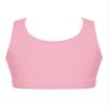 Mufeng Kids Girls Crisscross Back Crop Tops Training Bra Gym Yoga Dance Sport Bras Camisole Tanks Tops Undershirts Racer Back Pink 4 view 2