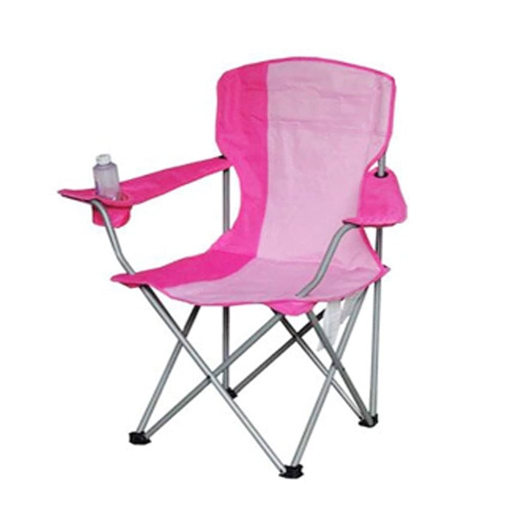 BBZY Ultra-Light Camping Chair Compact Folding Chair with Cup Holder Armrests and Carrying Bag Heavy Duty 220 Pounds Capacity (Color : A)