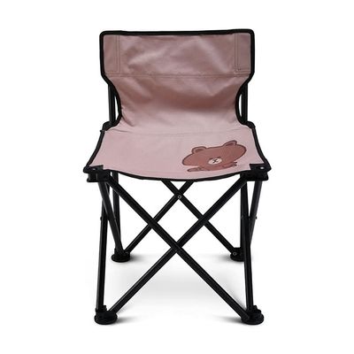 Cute Camping Chair Portable Folding Chair Compact Beach Chair Outdoor/Indoor, Camping, Hiking, Picnic (Color : B)